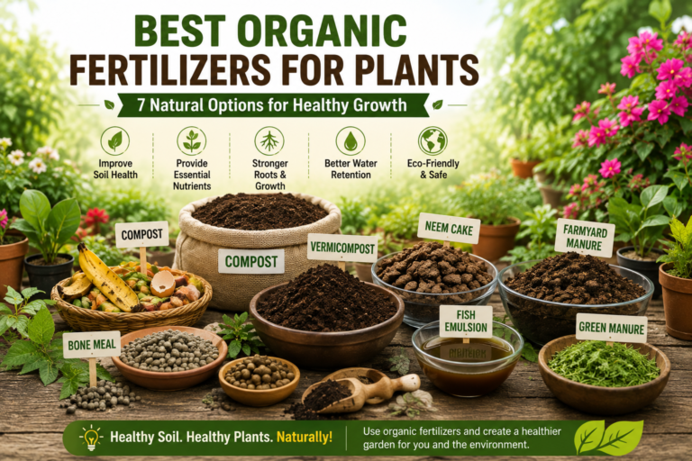Best organic fertilizers for plants