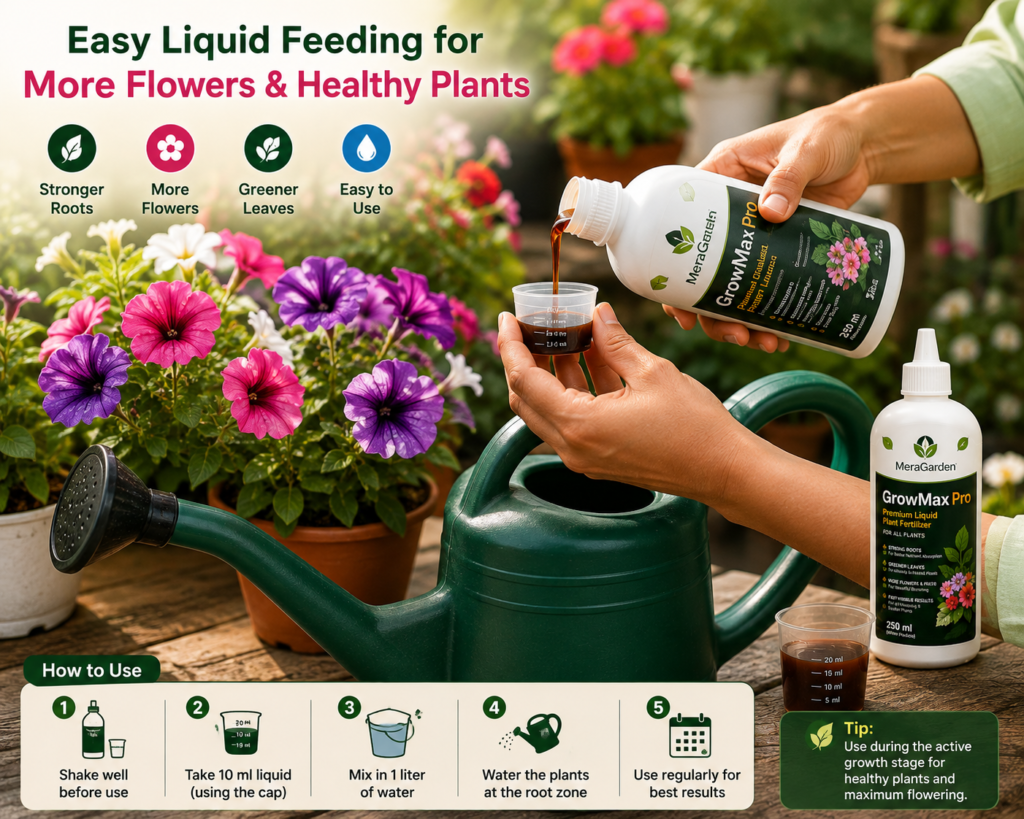 liquid fertilizer for flowering plants
