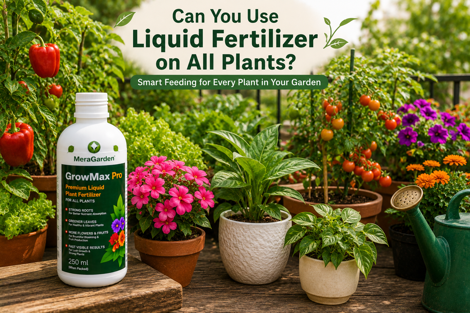 Can You Safely Use Liquid Fertilizer on All Plants