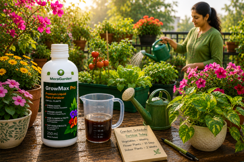 when is the best time to fertilize plants
