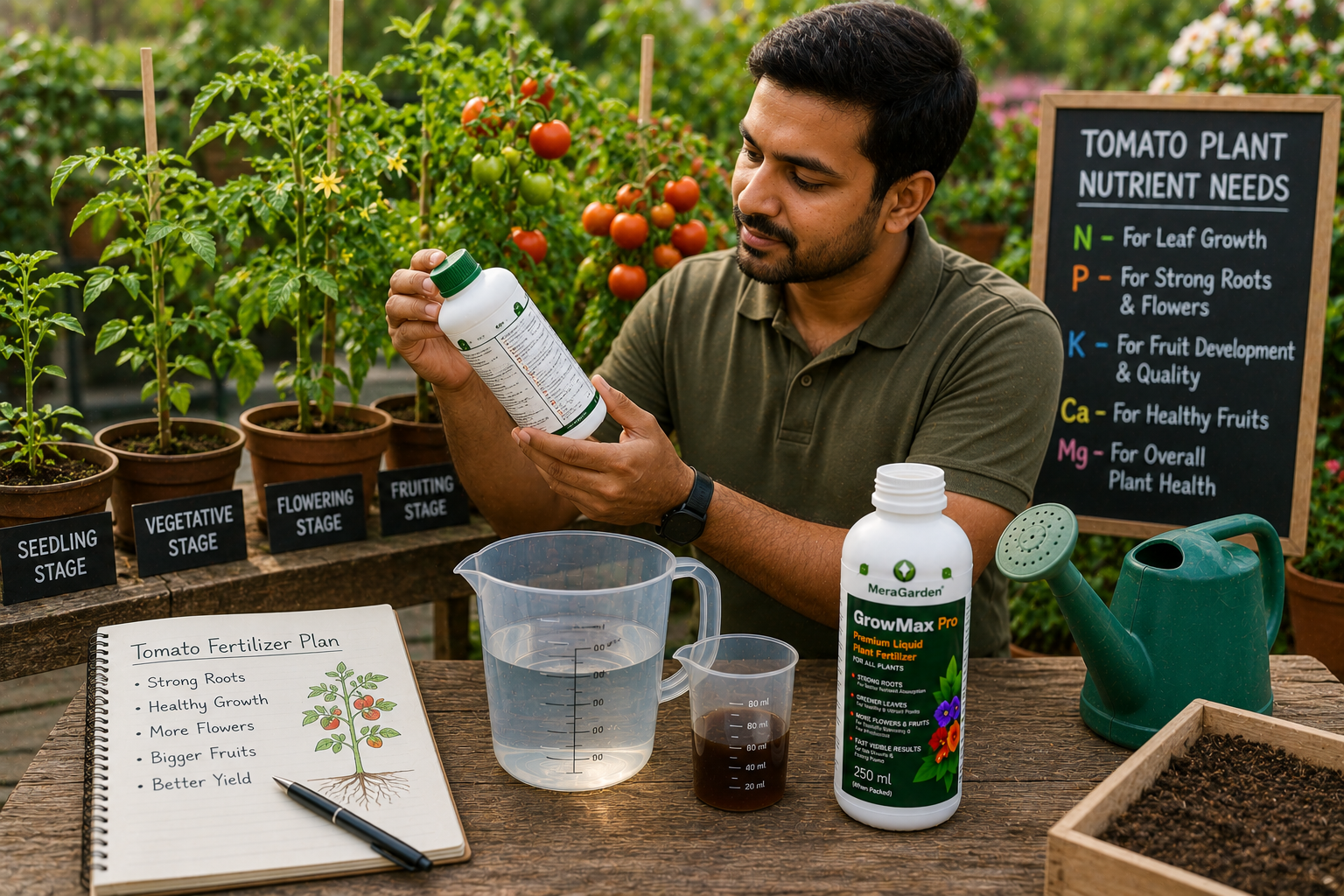 best fertilizer for tomato plants