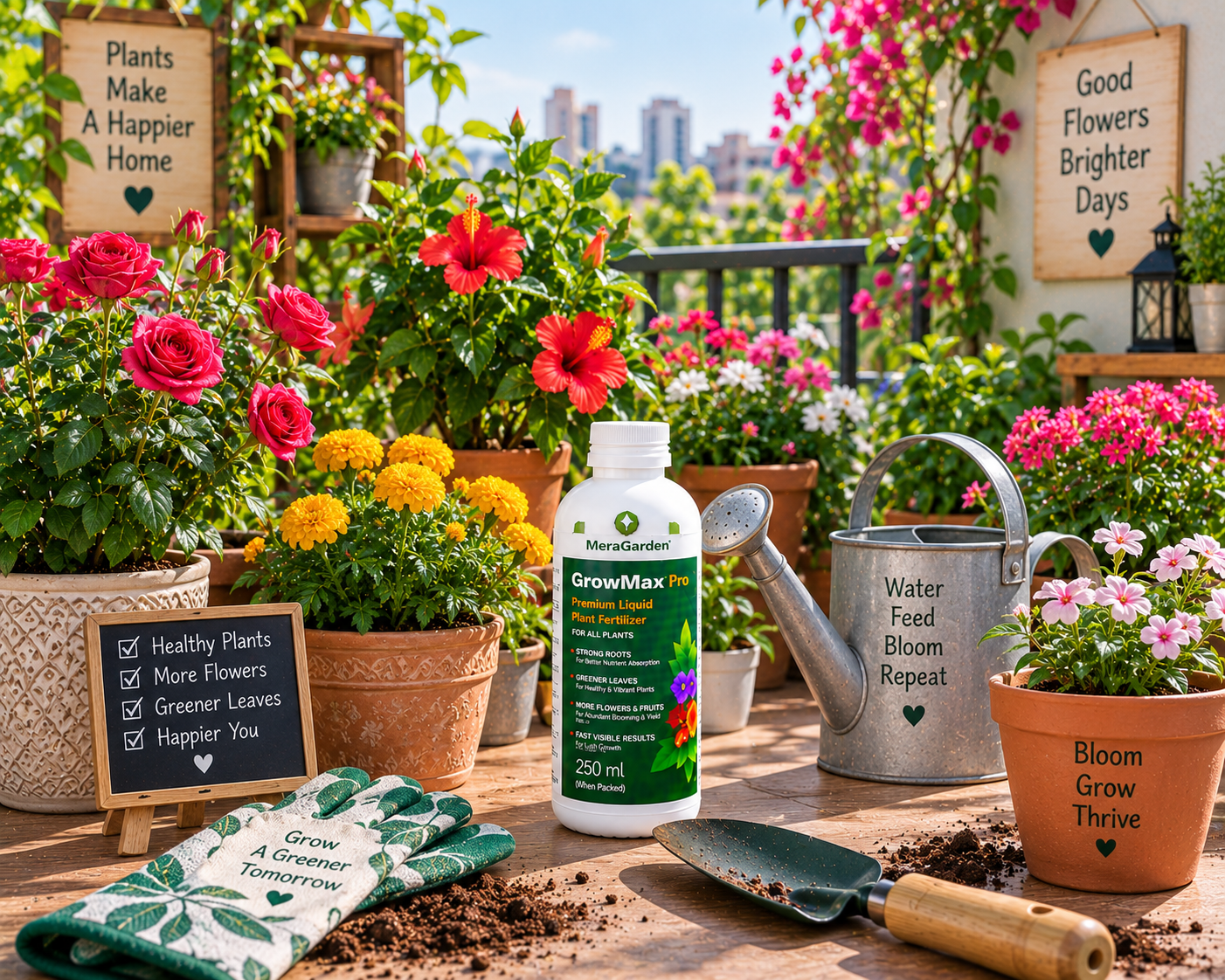 best fertilizer for flowering plants in pots